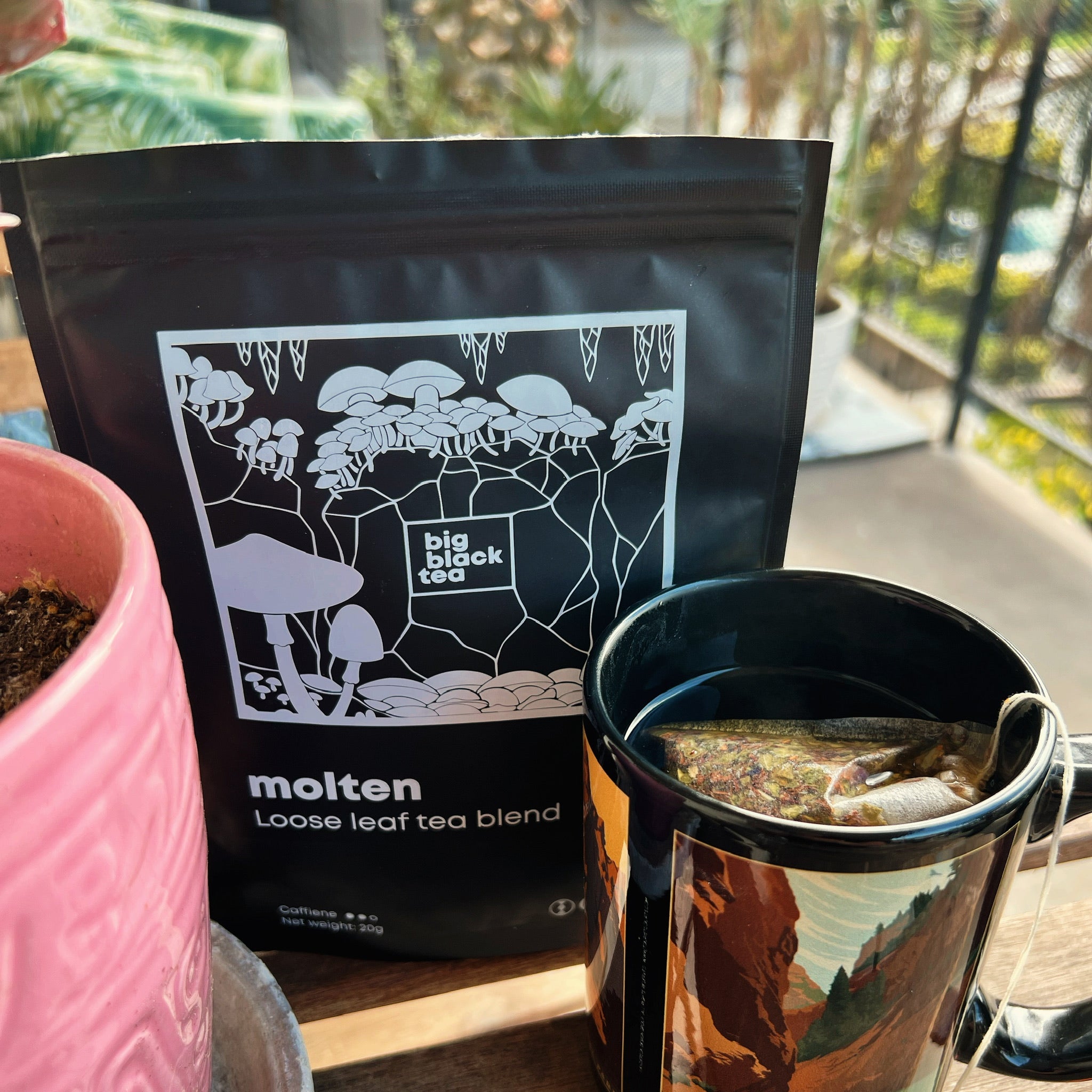 Big Black Tea: Molten Herbal Blend | Collector's Edition